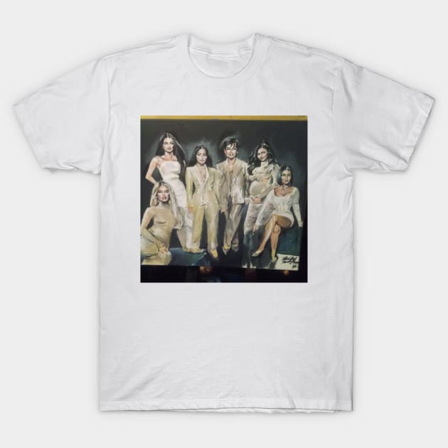 Kardashian Jenner Family T-Shirt by cindybrady1986